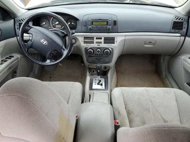 KMHEU46C06A101881 - 2006 HYUNDAI SONATA GLS SILVER photo 8