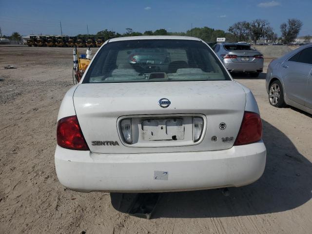 3N1CB51D34L884811 - 2004 NISSAN SENTRA 1.8 WHITE photo 6