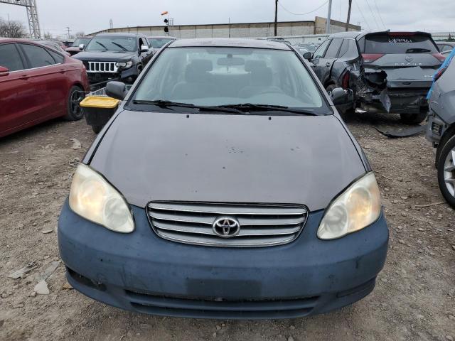 1NXBR32E13Z166058 - 2003 TOYOTA COROLLA CE GRAY photo 5