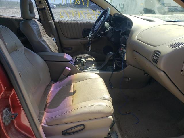 1G2WR52172F286551 - 2002 PONTIAC GRAND PRIX GTP Tünd qırmızı foto 5