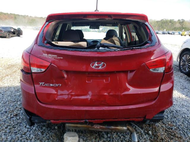 KM8JT3AF8FU049136 - 2015 HYUNDAI TUCSON GLS RED photo 6