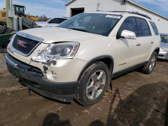 1GKEV33728J277860 - 2008 GMC ACADIA SLT-2 WHITE photo 1