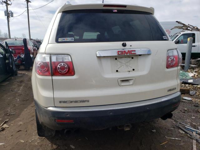 1GKEV33728J277860 - 2008 GMC ACADIA SLT-2 WHITE photo 6