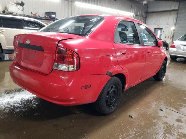 KL1TD52665B416119 - 2005 CHEVROLET AVEO BASE Qırmızı foto 3