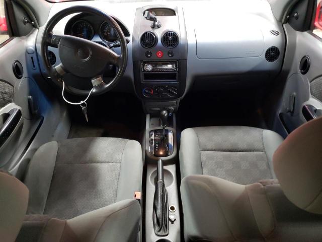 KL1TD52665B416119 - 2005 CHEVROLET AVEO BASE Qırmızı foto 8