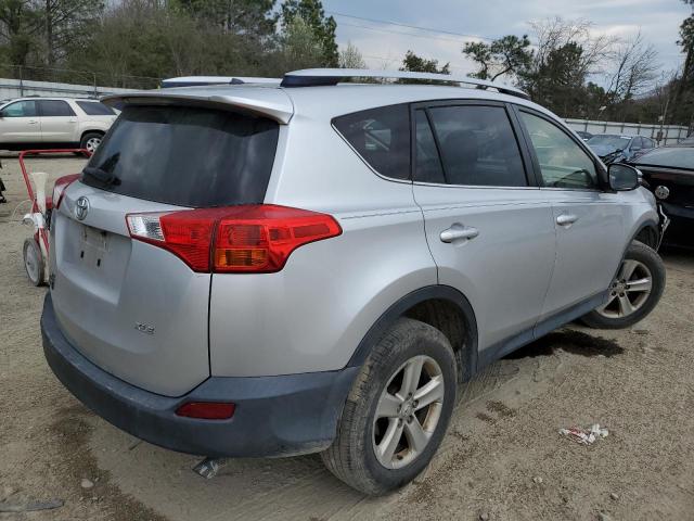 JTMWFREV5D5013370 - 2013 TOYOTA RAV4 XLE SILVER photo 3