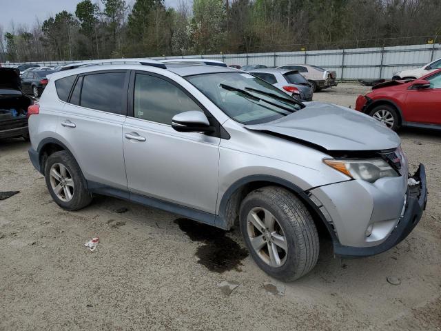 JTMWFREV5D5013370 - 2013 TOYOTA RAV4 XLE SILVER photo 4