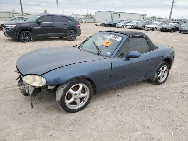 JM1NB353710207037 - 2001 MAZDA MX-5 MIATA BASE BLUE photo 1
