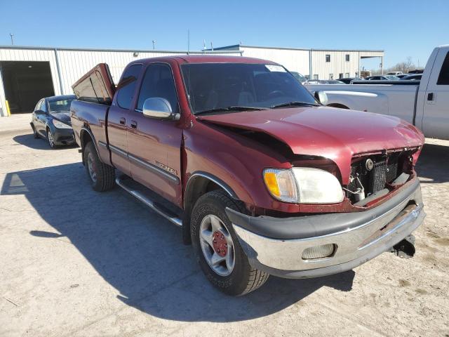 5TBBT4415YS004718 - 2000 TOYOTA TUNDRA ACCESS CAB წითელი ფოტო 4