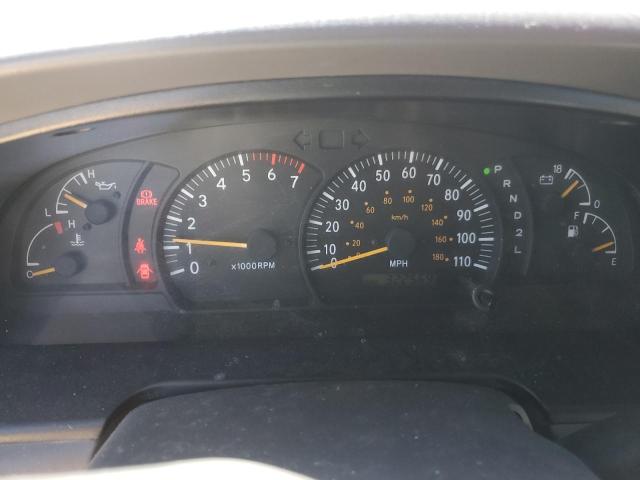 5TBBT4415YS004718 - 2000 TOYOTA TUNDRA ACCESS CAB წითელი ფოტო 9