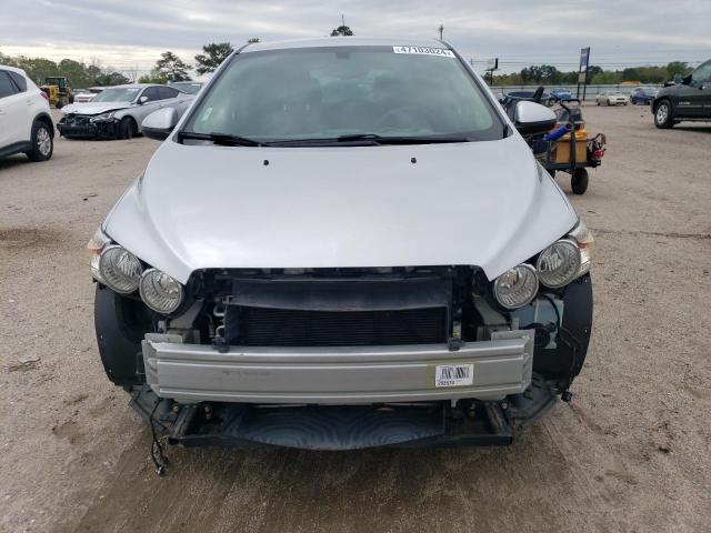 1G1JC6SH1E4100120 - 2014 CHEVROLET SONIC LT SILVER photo 5