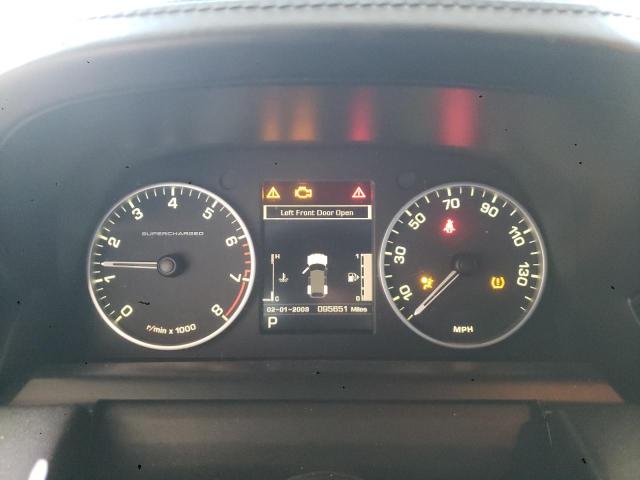 SALSP2E42DA809570 - 2013 LAND ROVER RANGE ROVE AUTOBIOGRAPHY BLACK photo 9