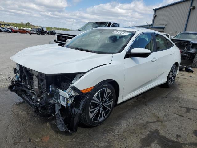 JHMFC1F72JX034024 - 2018 HONDA CIVIC EXL WHITE photo 1