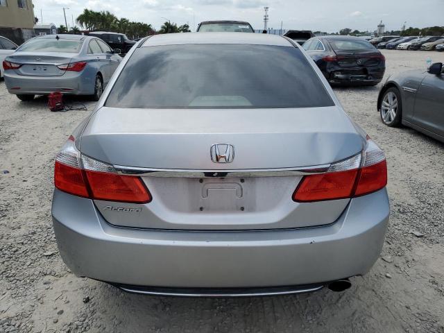 1HGCR2F35DA033237 - 2013 HONDA ACCORD LX SILVER photo 6