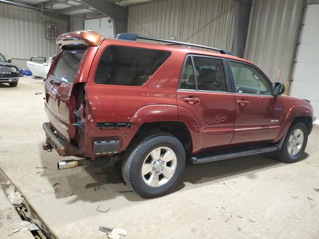 JTEBU14R058051661 - 2005 TOYOTA 4RUNNER SR5 RED photo 3