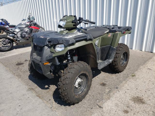 4XASEE572KA610550 - 2019 POLARIS SPORTSMAN 570 EPS GREEN photo 2