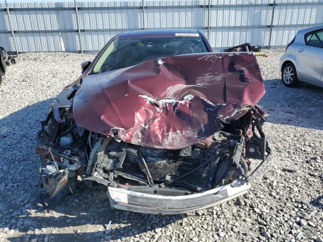 19UUB2F78FA000148 - 2015 ACURA TLX ADVANCE MAROON photo 5