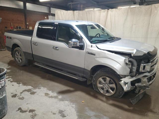 1FTFW1E54JFD25994 - 2018 FORD F150 SUPERCREW SILVER photo 4