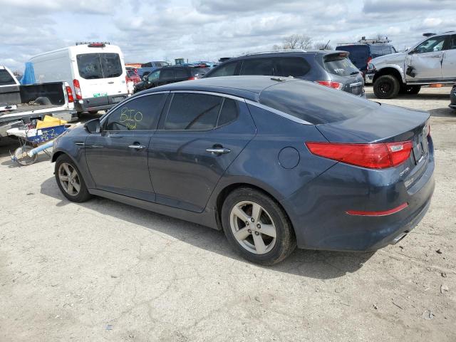 KNAGM4A76F5539379 - 2015 KIA OPTIMA LX BLUE photo 2