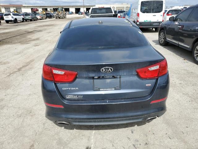 KNAGM4A76F5539379 - 2015 KIA OPTIMA LX BLUE photo 6