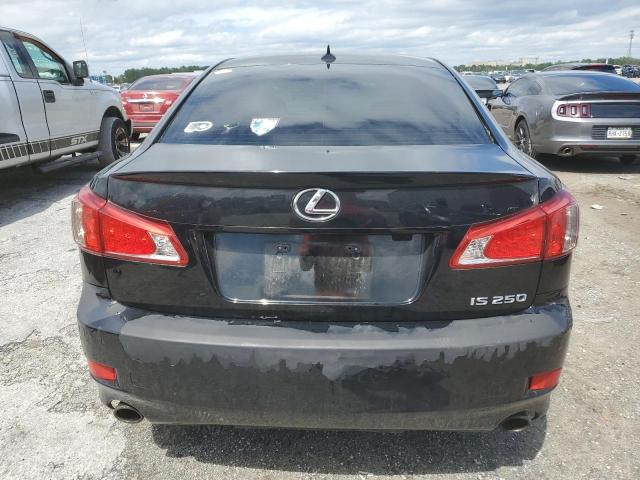 JTHBF5C21C5182251 - 2012 LEXUS IS 250 BLACK photo 6