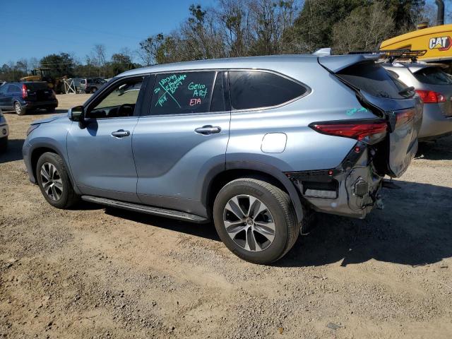 5TDGZRAH9MS080656 - 2021 TOYOTA HIGHLANDER XLE 银色 照片 2