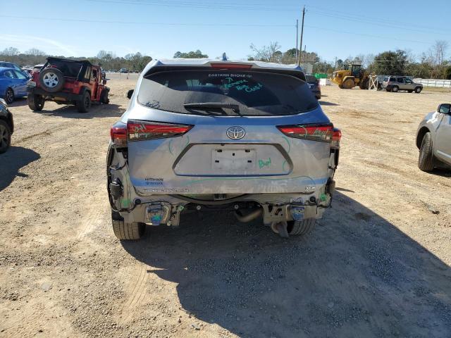 5TDGZRAH9MS080656 - 2021 TOYOTA HIGHLANDER XLE 银色 照片 6