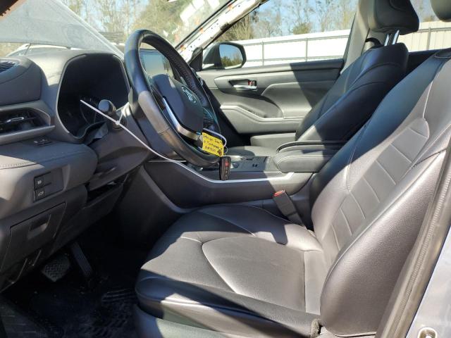 5TDGZRAH9MS080656 - 2021 TOYOTA HIGHLANDER XLE 银色 照片 7