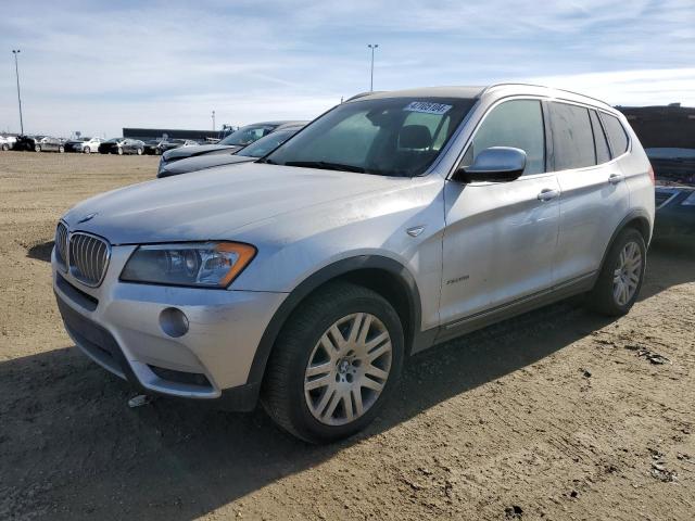 5UXWX9C56D0D03342 - 2013 BMW X3 XDRIVE28I SILVER photo 1