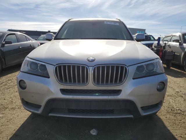 5UXWX9C56D0D03342 - 2013 BMW X3 XDRIVE28I SILVER photo 5