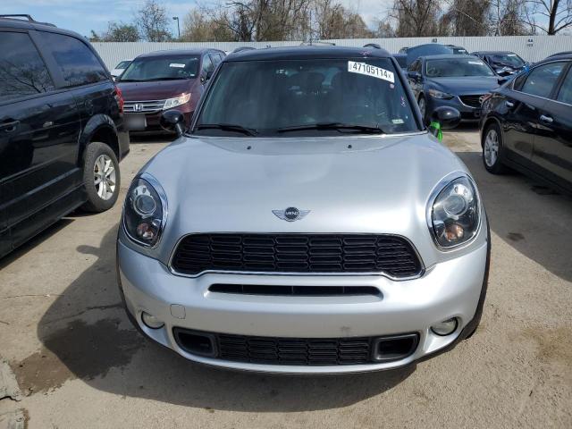 WMWZC3C59CWL84978 - 2012 MINI COOPER S COUNTRYMAN SILVER photo 5