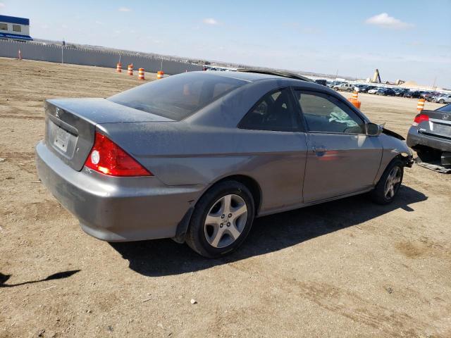 1HGEM22095L034464 - 2005 HONDA CIVIC EX SILVER photo 3