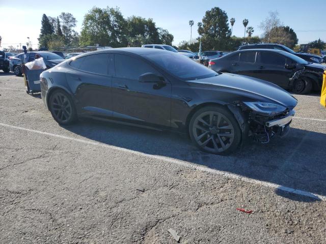 5YJSA1E53MF430550 - 2021 TESLA MODEL S Սև լուսանկար 4