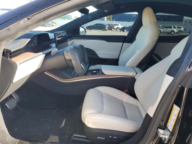 5YJSA1E53MF430550 - 2021 TESLA MODEL S Սև լուսանկար 7