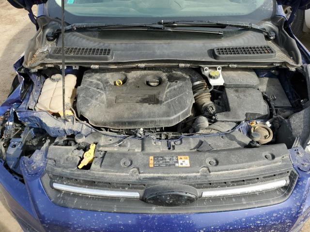 1FMCU9G97GUA55845 - 2016 FORD ESCAPE SE BLUE photo 12