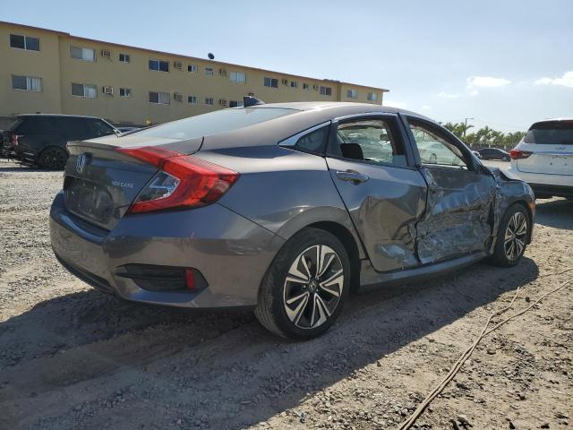 JHMFC1F38JX008718 - 2018 HONDA CIVIC EX GRAY photo 3