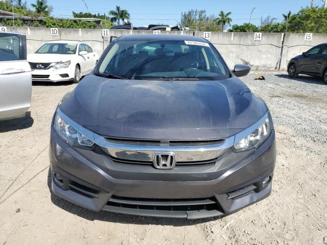 JHMFC1F38JX008718 - 2018 HONDA CIVIC EX GRAY photo 5