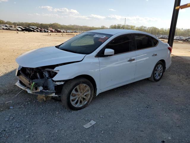 3N1AB7AP9KY398310 - 2019 NISSAN SENTRA S WHITE photo 1