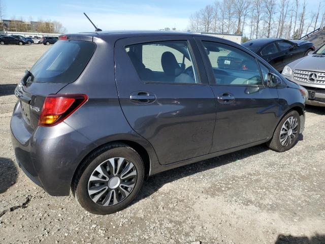 VNKKTUD34HA077687 - 2017 TOYOTA YARIS L CHARCOAL photo 3