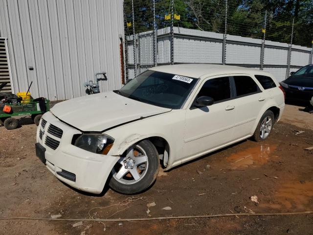 2D4FV48T05H560608 - 2005 DODGE MAGNUM SE WHITE photo 1