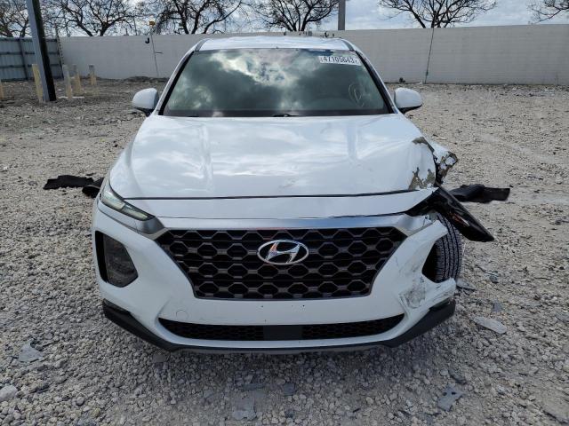 5NMS33AD3KH005053 - 2019 HYUNDAI SANTA FE SEL Սպիտակ լուսանկար 5