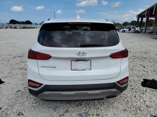 5NMS33AD3KH005053 - 2019 HYUNDAI SANTA FE SEL Սպիտակ լուսանկար 6