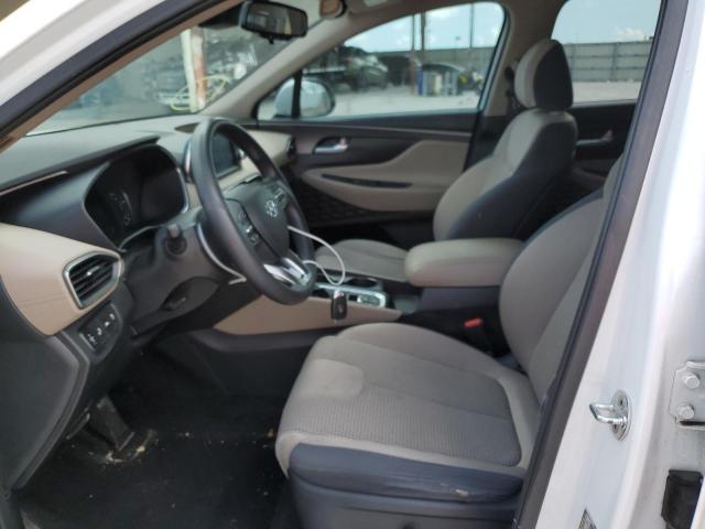 5NMS33AD3KH005053 - 2019 HYUNDAI SANTA FE SEL Սպիտակ լուսանկար 7