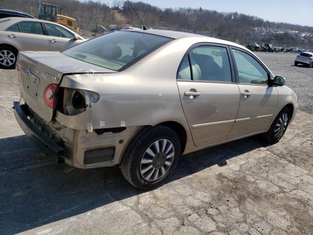 2T1BR30E46C706396 - 2006 TOYOTA COROLLA CE BEIGE photo 3