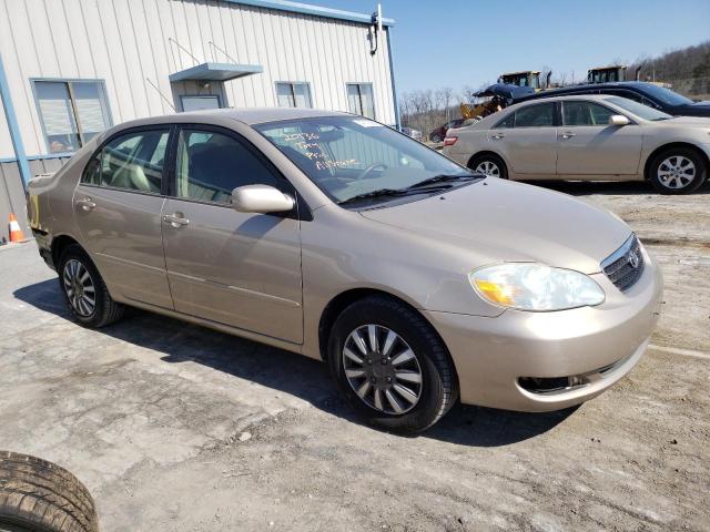 2T1BR30E46C706396 - 2006 TOYOTA COROLLA CE BEIGE photo 4