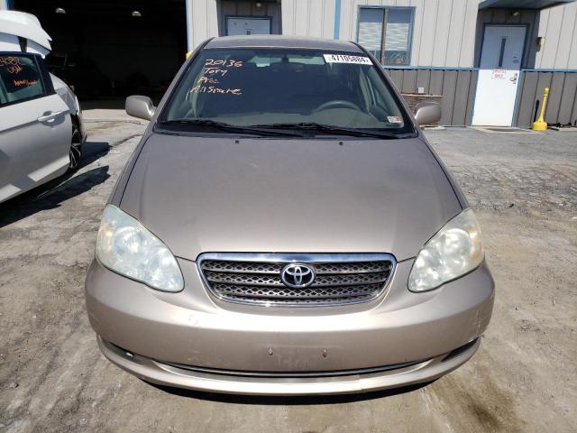 2T1BR30E46C706396 - 2006 TOYOTA COROLLA CE BEIGE photo 5