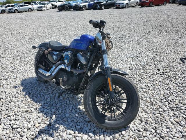 1HD1LC311KC416236 - 2019 HARLEY-DAVIDSON XL1200 X BLUE photo 1