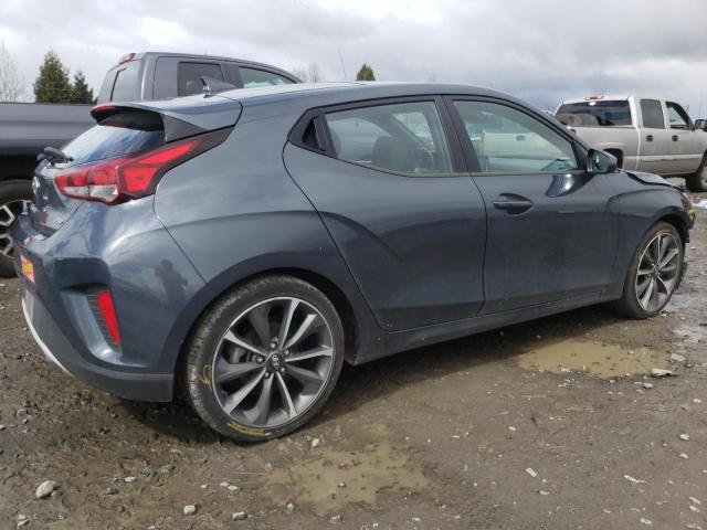 KMHTG6AF3KU007028 - 2019 HYUNDAI VELOSTER BASE GRAY photo 3