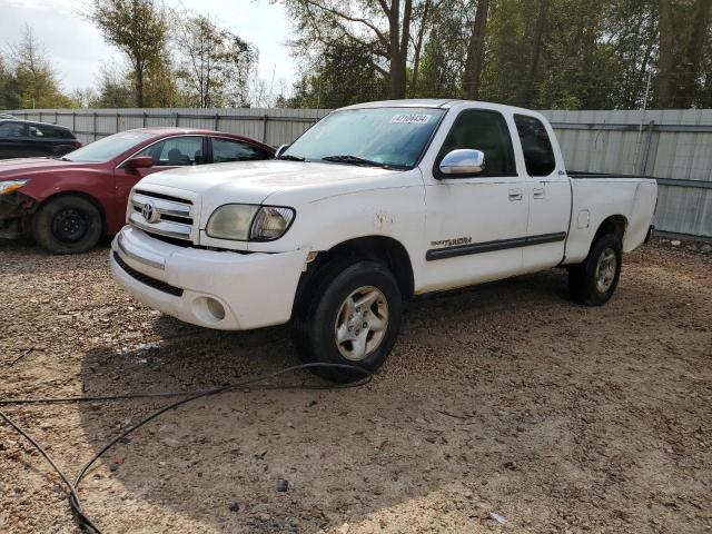 5TBRN34123S436100 - 2003 TOYOTA TUNDRA ACCESS CAB SR5 WHITE photo 1