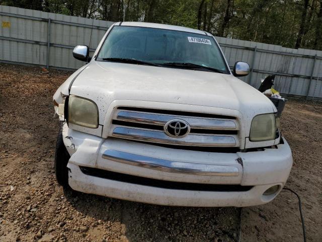 5TBRN34123S436100 - 2003 TOYOTA TUNDRA ACCESS CAB SR5 WHITE photo 5